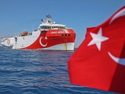Oruc Reis: Στα 9 ναυτικά μίλια το τουρκι...