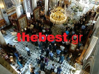 Θλίψη στην κηδεία της 40χρονης Νατάσας Σ...