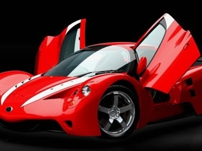 Ένα supercar κάνει την εμφάνισή του 