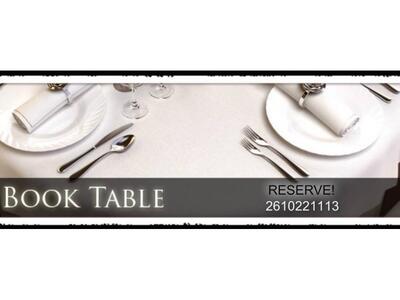 Book your table now @ Bodegas!