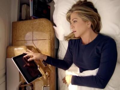 Διαφημιστικό αεροπορικής εταιρείας με τη...