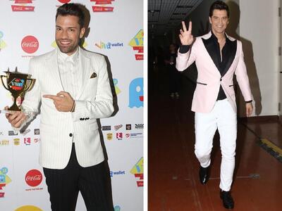 Mε Mi-Ro ο Αργυρός, με σακάκι G. Papadog...