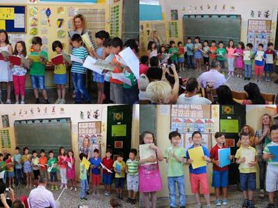  Ανάγνωση λαϊκού παραμυθιού  από τα παιδ...