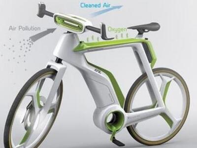 Ποδήλατο καθαρίζει τον αέρα και τον διοχ...
