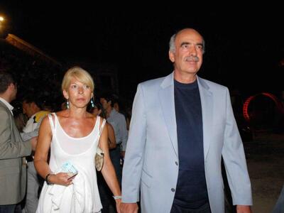 Η κομψή σύζυγος του Βαγγέλη Μεϊμαράκη,  ...