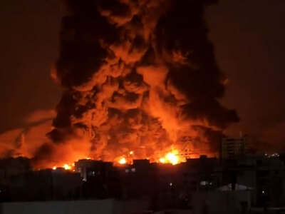 Τεχεράνη: Κόλαση φωτιάς μετά το χτύπημα ...