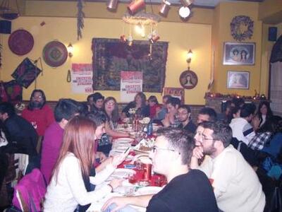 Κοπή πρωτοχρονιάτικης πίτας της ΚΝΕ στον...