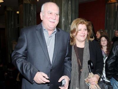 Ο Γιώργος Παπαδάκης με τη σύζυγό του