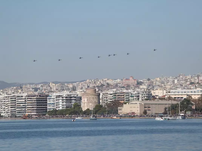 Θεσσαλονίκη: Εντυπωσιακές εικόνες από τη...