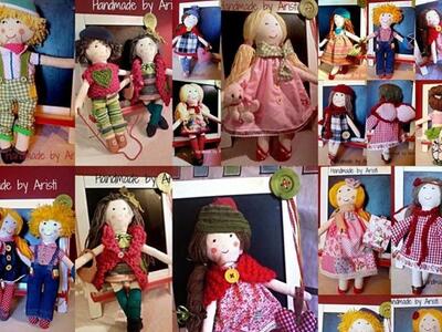 Οι Κούκλες Handmade by Aristi μας υποδέχ...