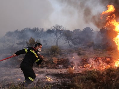 Πυροσβεστική: Στις 34 οι αγροτοδασικές π...