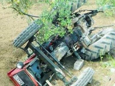 Τον "πλάκωσε" το τρακτέρ του