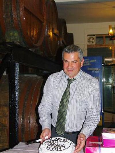 Ο πρόεδρος της Λέσχης Αντρέας Μιχαλόπουλος.