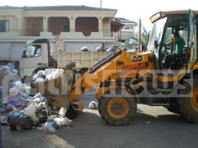 Ηλεία: Αδειάζει από τα σκουπίδια ο Πύργος…