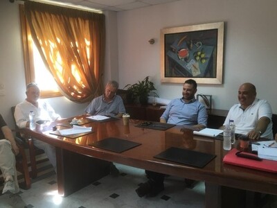 Συνάντηση εργασίας με τον Δήμαρχο Ναυπακ...