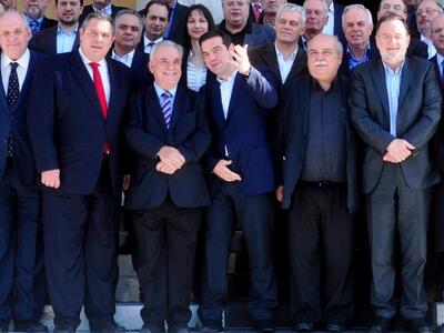 Οι 100 πρώτες μέρες της κυβέρνησης σε ένα γράφημα