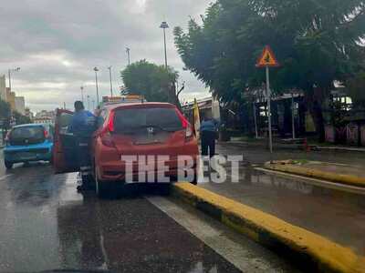 Πάτρα: Αυτοκίνητο “καβάλησε” το διαχωρισ...