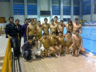 Η παιδική ομάδα πόλο της ΝΕΠ στον Βόλο 