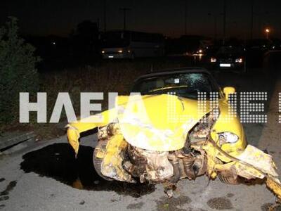 Πατρών - Πύργου: Ο οδηγός είχε Άγιο