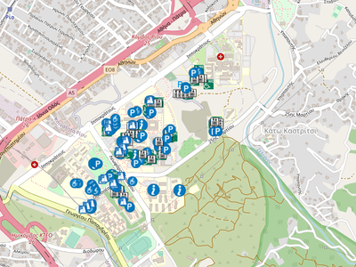 Χάρτης Σημείων Προσβασιμότητας Πανεπιστη...