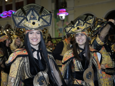 Νυχτερινή ποδαράτη του Πατρινού Καρναβαλ...