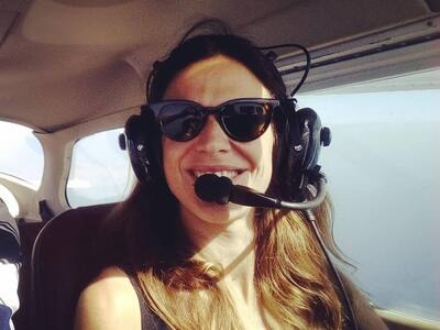 Η ηθοποιός Ιζαμπέλα Κογεβίνα έγινε πιλότος! ΦΩΤΟ