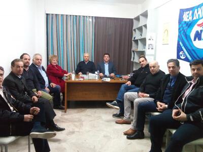 ΝΔ: Συναντήσεις στελεχών στη ΔΗΜΤΟ Αιγιαλείας