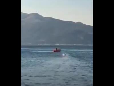 Αραχωβίτικα: Διπλή διάσωση από τον ναυαγ...