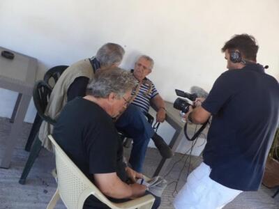 Συνεχίζονται τα γυρίσματα στα ολοκαυτώμα...