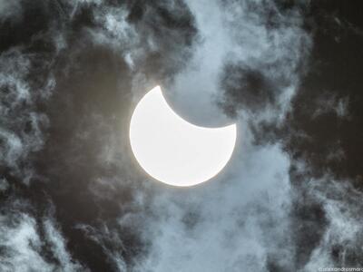 Η απεικόνιση της έκλειψης του ήλιου στην...