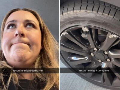 Τράκαρε το αμάξι του φίλου της και κάλυψ...