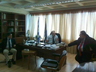 Με εκπροσώπους των αγροτών συναντήθηκε ο...