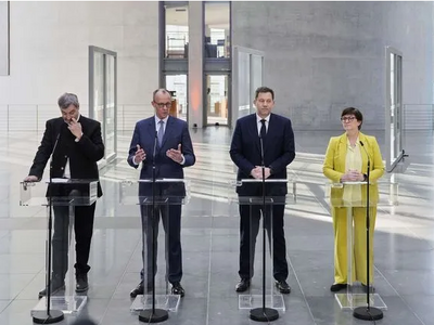 Γερμανία: CDU και SPD συμφώνησαν επί της...