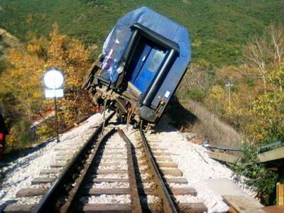 Εκτροχιασμός τρένου στη Βουλγαρία