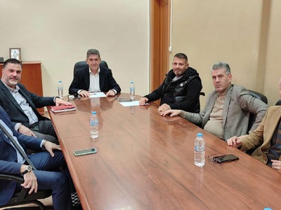 Συνάντηση με τον Δήμαρχο Δυτικής Αχαΐας,...