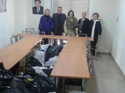 Είδη ένδυσης και τροφίμων συγκέντρωσε η ...