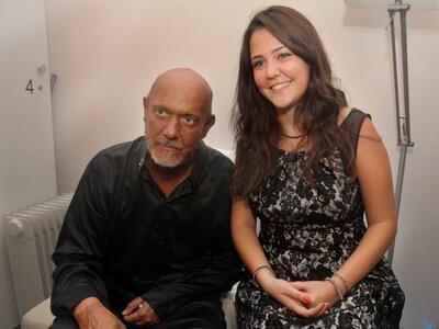 Ο Γιώργος Κιμούλης με την κόρη του Μαριάννα