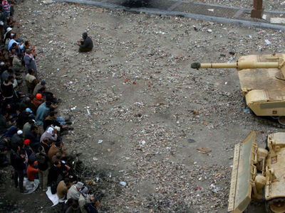 Πλατεία Ταχρίρ, Κάιρο, Αίγυπτος, 5 Φεβρο...