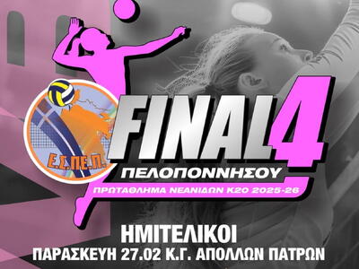 Η Πάτρα φιλοξενεί το Final-4 στο πρωτάθλ...