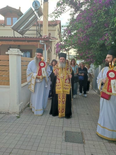 Πάτρα: Τιμήθηκε η ιερά μνήμη των Αγίων Νεομαρτύρων Ραφαήλ, Νικολάου και Ειρήνης την Τρίτη της Διακαινησίμου