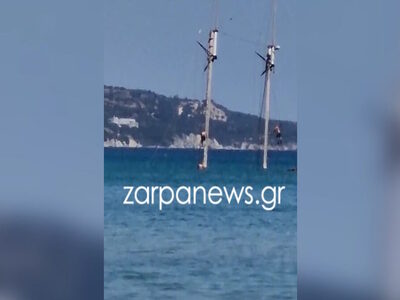 Χανιά: Νεαροί κάνουν τρομακτικές βουτιές...