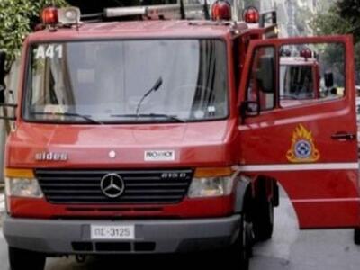 Μεγάλη πυρκαγιά σε υπόγειο στο Βοτανικό