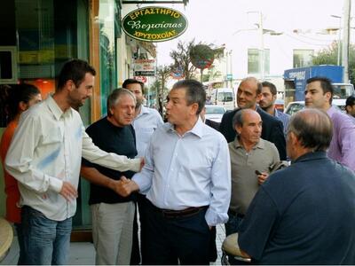 Επίσκεψη Κατσικόπουλου χθες στα Ζαρουχλέικα