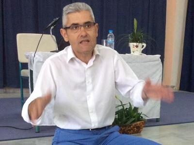 Ομιλία του Άγγελου Τσιγκρή στο Λύκειο τη...