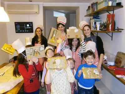 Μαγειρική και κολάζ δημητριακών στο δεύτ...