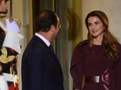 Η Βασίλισσα της Ιορδανίας άφησε τον Ολάν...