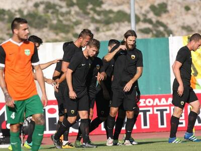 Ποδόσφαιρο: Νίκη για την ΑΕΚ στην πρόβα ...
