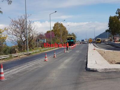 Σε εξέλιξη οι εργασίες ασφαλτόστρωσης στ...
