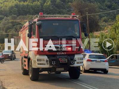 Ηλεία: Πολίτης άρπαξε πυροσβεστικό όχημα...