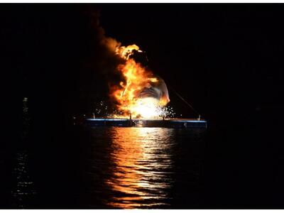 Δείτε τον καμμένο Βασιλιά Καρνάβαλο - ΦΩΤΟ